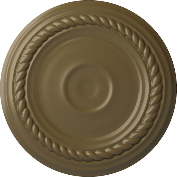 Ekena Millwork Small Alexandria Ceiling Medallion (Fits Canopies up to 4 5/8"), 7 7/8"OD x 3/4"P, Mississippi Mud CM07ALMMF - main